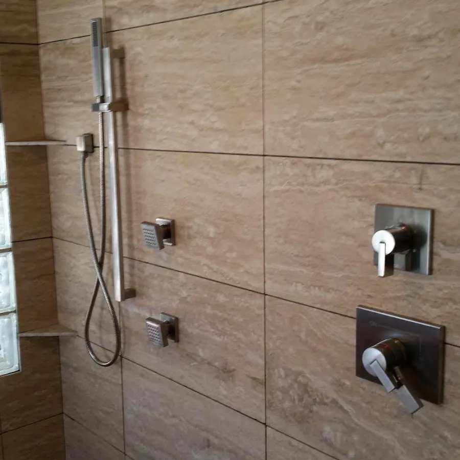 Shower fixture installation for Water Heater Replacement in Haledon
